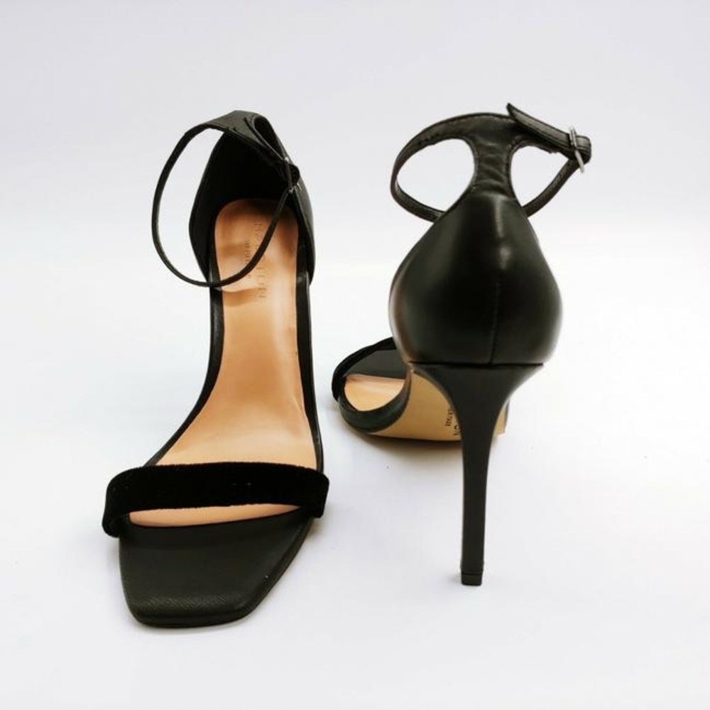 Halston Heritage Ankle Strap Heels